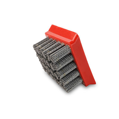 Stone Slab Polishing Diamond Silicon Carbide Grinding Brushes with Abrasive Cloth