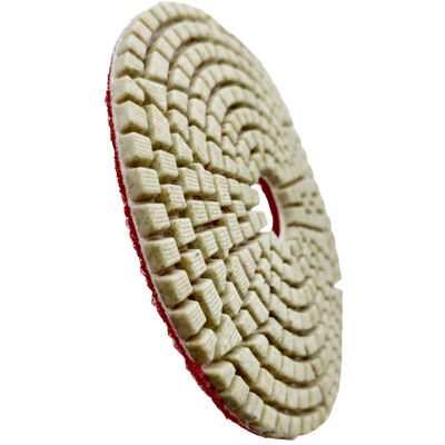 A-Grade 4inch Resin Bond 4 Step Flexible Polishing Pads For Dry Customized Support ODM