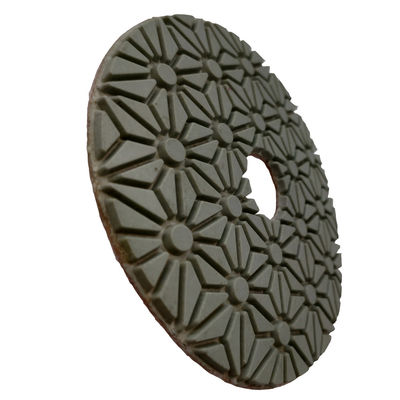 A-Grade 4inch Resin Bond 4 Step Flexible Polishing Pads For Dry Customized Support ODM