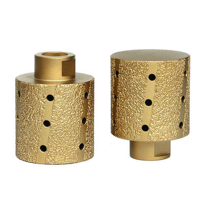 CNC Cutting Diamond Sink Wheel Vacuum Brazed Milling Finger Bits for Milling Machine