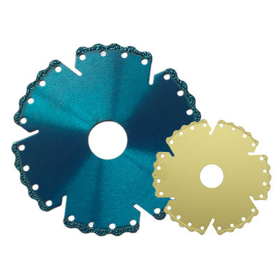 High Cutting Speed 200 mm Vacuum Brazed Diamond Saw Blade for Wet Granite Cutting