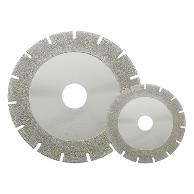 High Cutting Speed Double Electroplated Diamond Saw Blade for Customized Stone Cutting