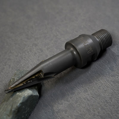 1/2 &quot;G Connection CNC Conic Mill Bit Stone Carving Mini Grinder Bits with Tin Coating