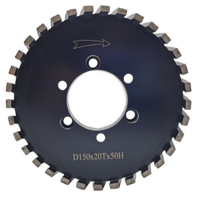 Grinding Stone/Slabs/Tiles Made Easy with CNC Stubbing Wheel Black/Silver/Red and More