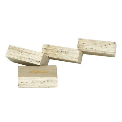 Sandwich Shape Diamond Segment For Marble Stone Cutting ODM Supported Good Sharpness