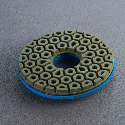 OBM Support Stone Grinding Wheel Snail Lock Edge Polishing Pad for Granite Slabs Grinding