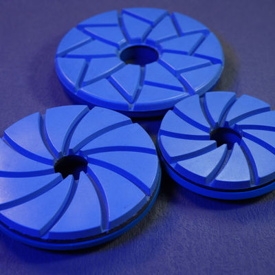 A-Grade Snail Lock Edge Diamond Polishing Pad For Customized Colors Granite Grinding