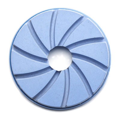Customized Colors 6 inch Snail Lock Diamond Edge Polishing Pads for and Long Lifespan