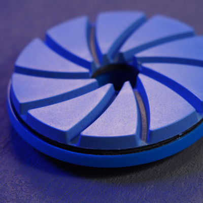 Customized Colors 6 inch Snail Lock Diamond Edge Polishing Pads for and Long Lifespan