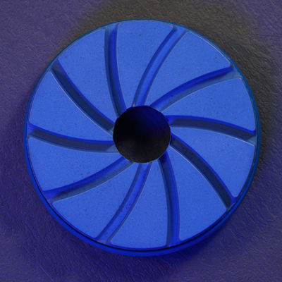 Customized Colors 6 inch Snail Lock Diamond Edge Polishing Pads for and Long Lifespan