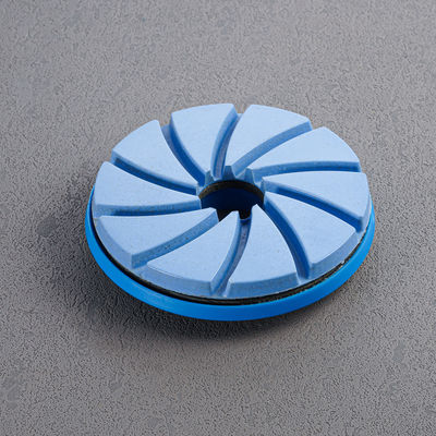 Customized Colors 6 inch Snail Lock Diamond Edge Polishing Pads for and Long Lifespan