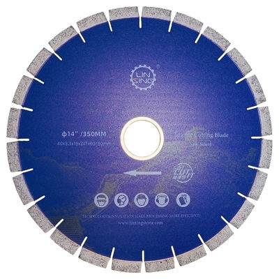 Materials Linsing Diamond Fiber Cement Saw Blade for Granite Marble Stone Ceramic Tile
