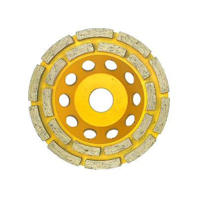 Diamond Profiling Wheels Sintering Double Diamond Segment Cup Wheel For Stone Grinding