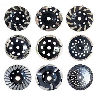Diamond Profiling Wheels Sintering Double Diamond Segment Cup Wheel For Stone Grinding