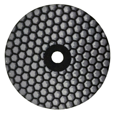 Round Diamond Tools 3 Steps Dry/Wet Flexible Polishing Pads with Good Performance