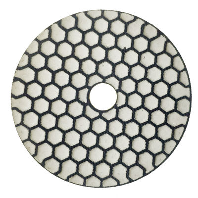 Round Diamond Tools 3 Steps Dry/Wet Flexible Polishing Pads with Good Performance