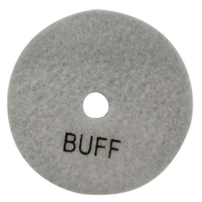 Round Diamond Tools 3 Steps Dry/Wet Flexible Polishing Pads with Good Performance