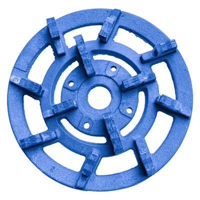 Diamond Polishing Disc For Granite Slabs Grinding 4inch 100 Grit Blue Resin Disc Plate