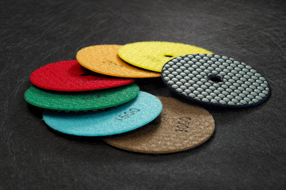 Resin Bond D150MM D180MM Dry Wet Diamond Polishing Pads Grit buff