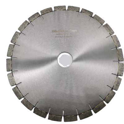 Good Wear Resistance 350mm U Diamond Saw Blade for Cutting Granite Cold PRESS Process Type