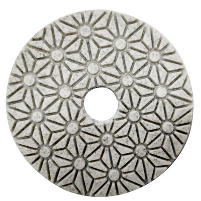 Marble Granite Bassalt Travertine Quartz 4 Step Flexible Polishing Pads Wet Polishing