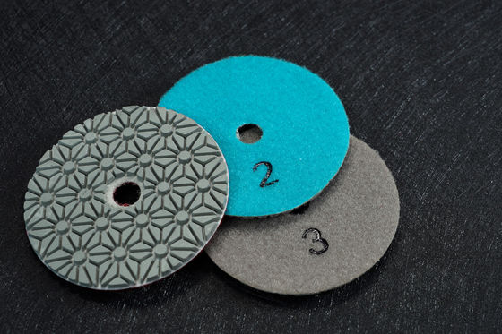 Buffing Pads D150MM D180MM D230MM Dry Wet Diamond Polishing Disc with High Durability