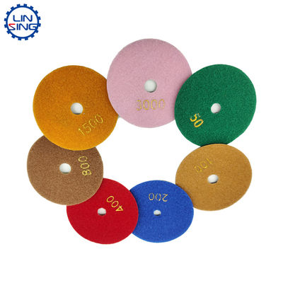 Buffing Pads D150MM D180MM D230MM Dry Wet Diamond Polishing Disc with High Durability