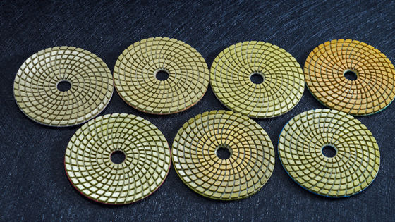 Buffing Pads D150MM D180MM D230MM Dry Wet Diamond Polishing Disc with High Durability