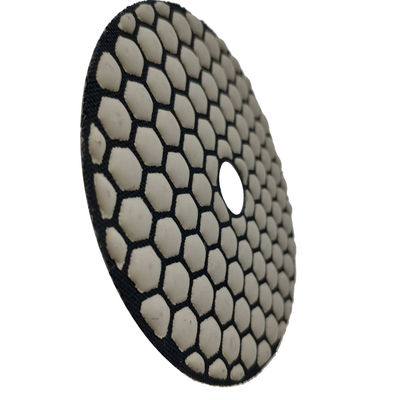 Customized Colors 3 Step Resin Bond Stone Polishing Pads for High Grinding Efficiency