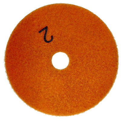 Stone Flexible Abrasive 4&quot; Resin Bond 3 Step Polishing Pads for Granite Grinding Tools