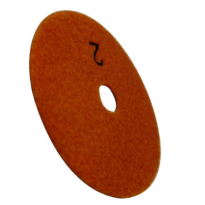 Stone Flexible Abrasive 4&quot; Resin Bond 3 Step Polishing Pads for Granite Grinding Tools