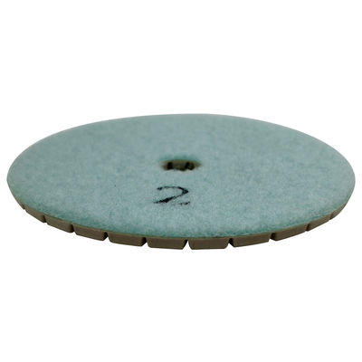 Customized Colors 3 / 4inch Diamond Polishing Pads for Stone Slabs Polishing